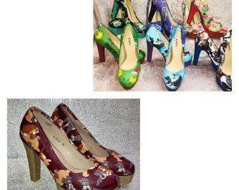 custom disney heels