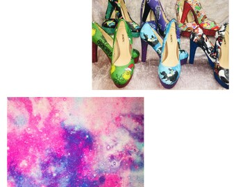 pink glitter heels uk