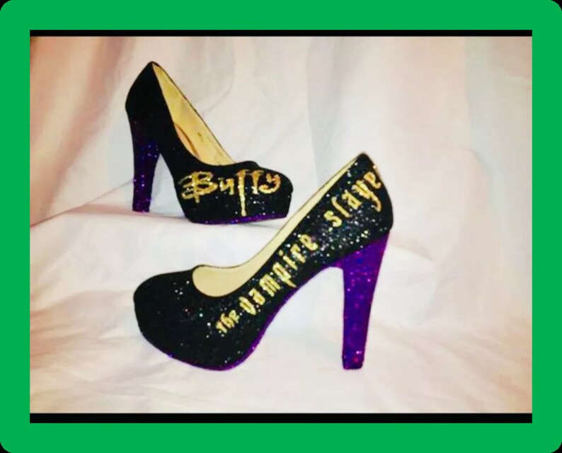 Buffy the vampire slayer shoes / heels U.K. sizes 38 Etsy Buffy the vampire slayer shoes / heels U.K. sizes 38 Etsy