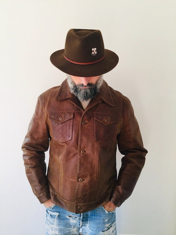 ROY ROGERS perfect 90s leather jacket!