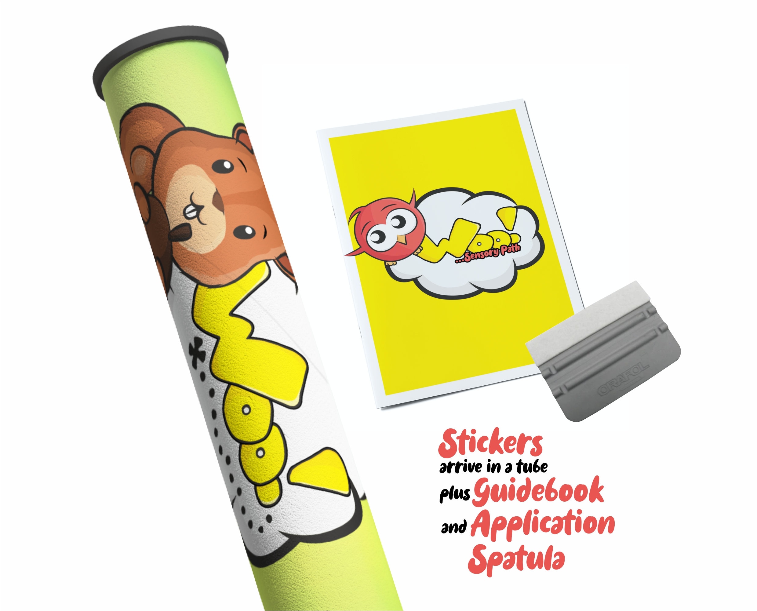 Seonsry Sticker Toys & Games Learning & School Sensory Path Elements Floor Decals Sammy ...