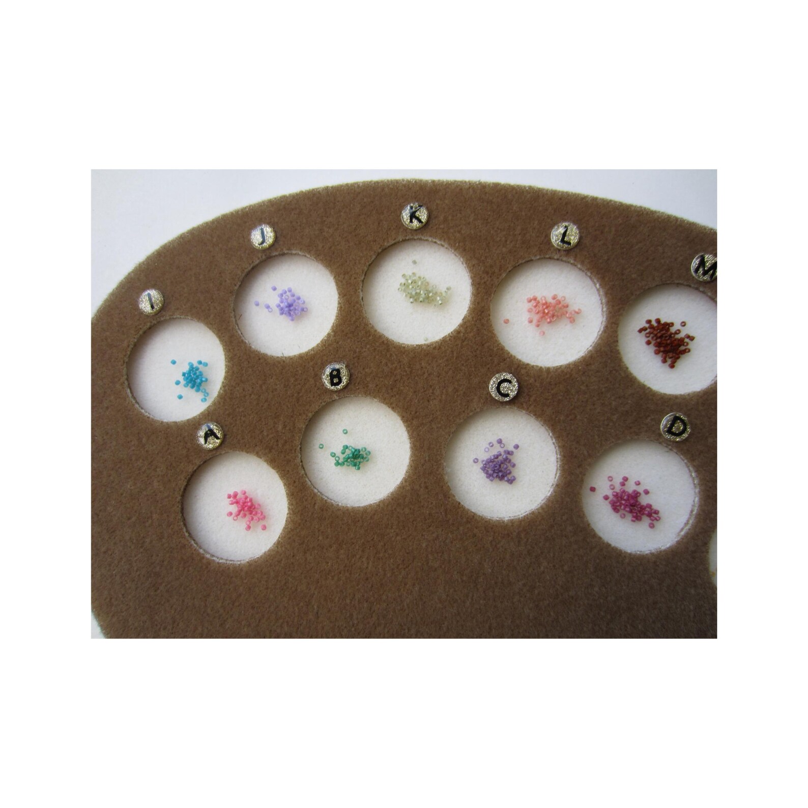 Large 17 NEATOCUPS Oval Beading Mat Bead Organizer For Etsy