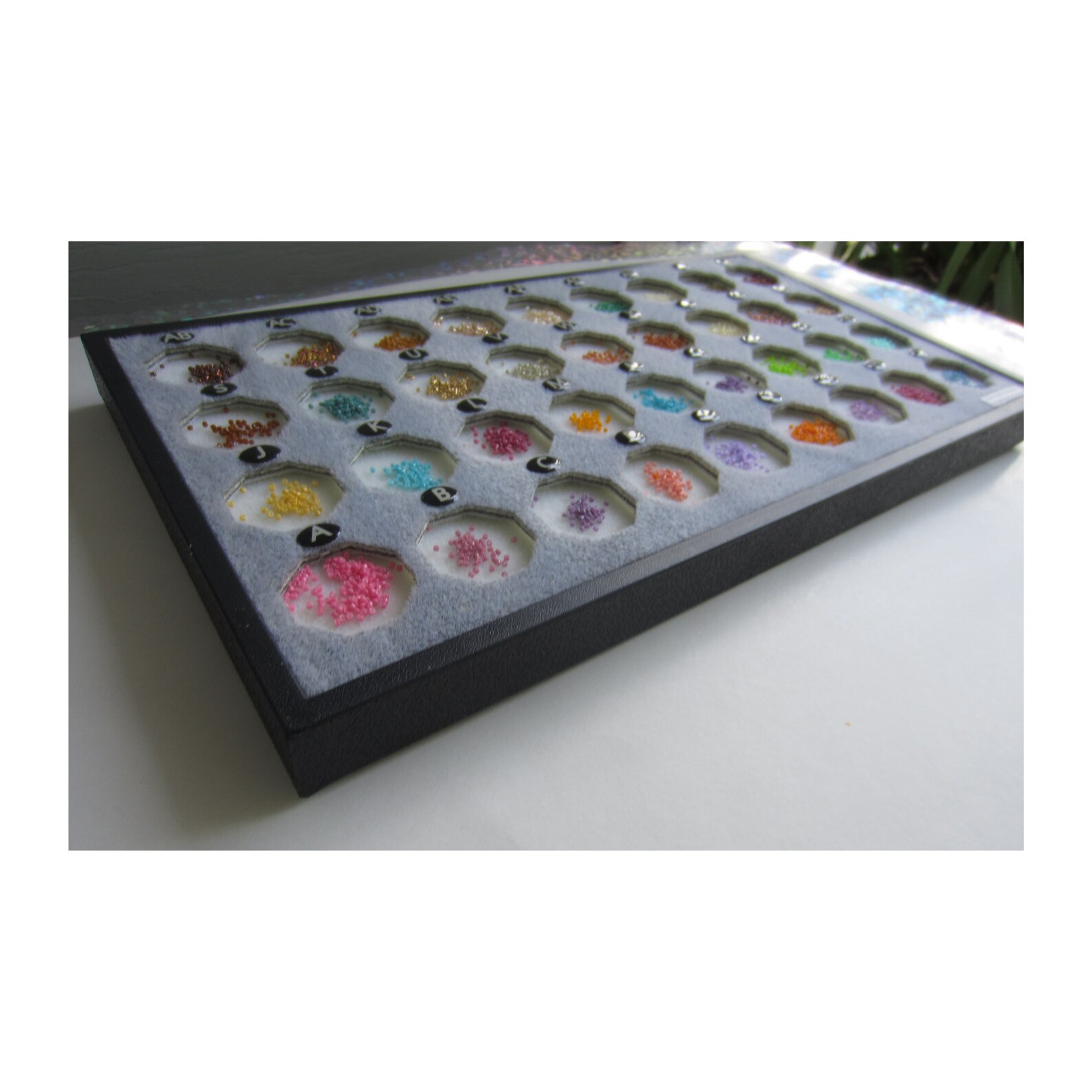 Beading Mat in Rigid Tray With 36 Octagonal Cups for 36 Etsy UK