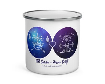 Lanmou BAWON + GRANN BRIJIT mugg | gode vodou