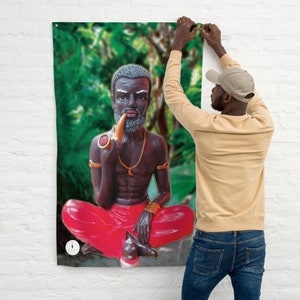 PAPA CANDELO / Papa Candelo sedife / Elegua / Eleggua / Elegba Yoruba / Papa Legba Elegbara Bandiera