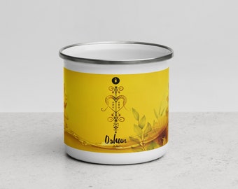 OSHUN Emaljmugg