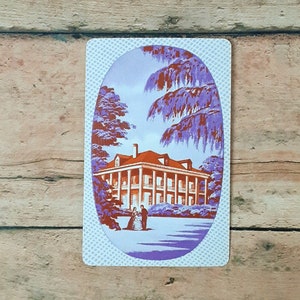 Vintage Playing Cards Rare, Gone with the Wind Card, Junk Journal Supplies, Pen Pal Supplies, DIY Paper Craft, Retro Card Game, Card Swap