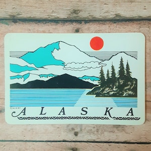 Vintage Playing Card, Junk Journal Essentials, Mixed Media Art Journal, Swap Cards, Travel Journal, Paper Ephemera, Alaska Souvenir, Pen Pal