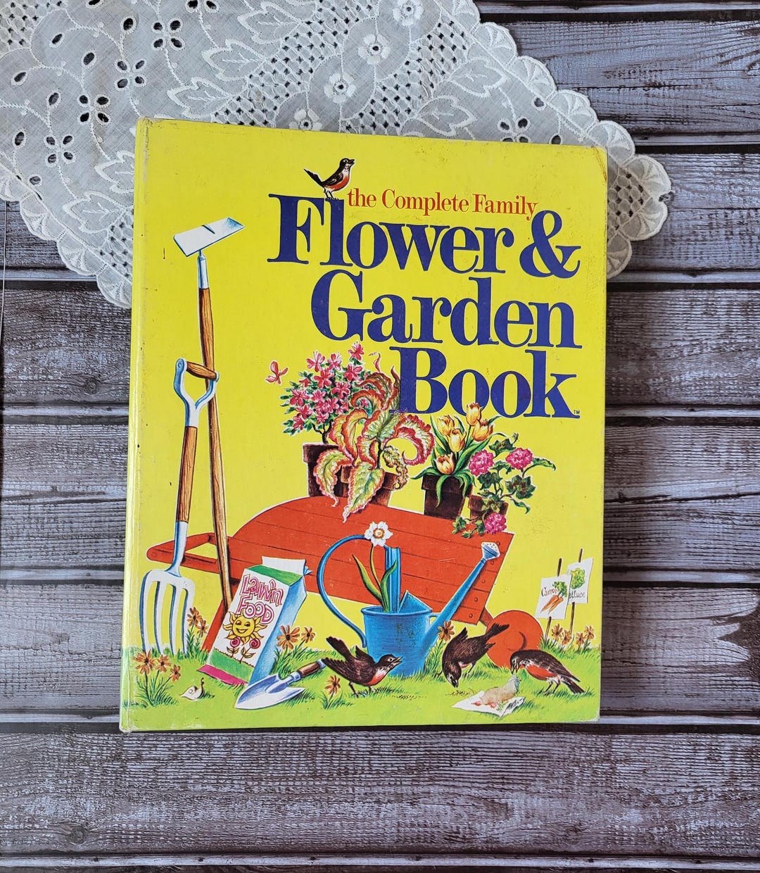 Vintage Book, the Complete Flower Garden Book, Garden Ephemera, Flower