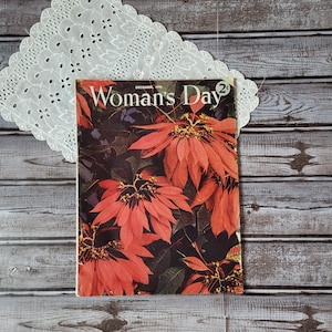 Vintage Women&#39;s Day Magazine, Retro Advertising, Vintage Recipes, Junk Journal Supplies, Mixed Media, 1945 Magazine, Glue Book, Collage