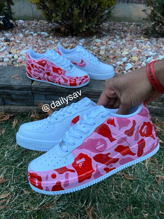 bape air force 1 star