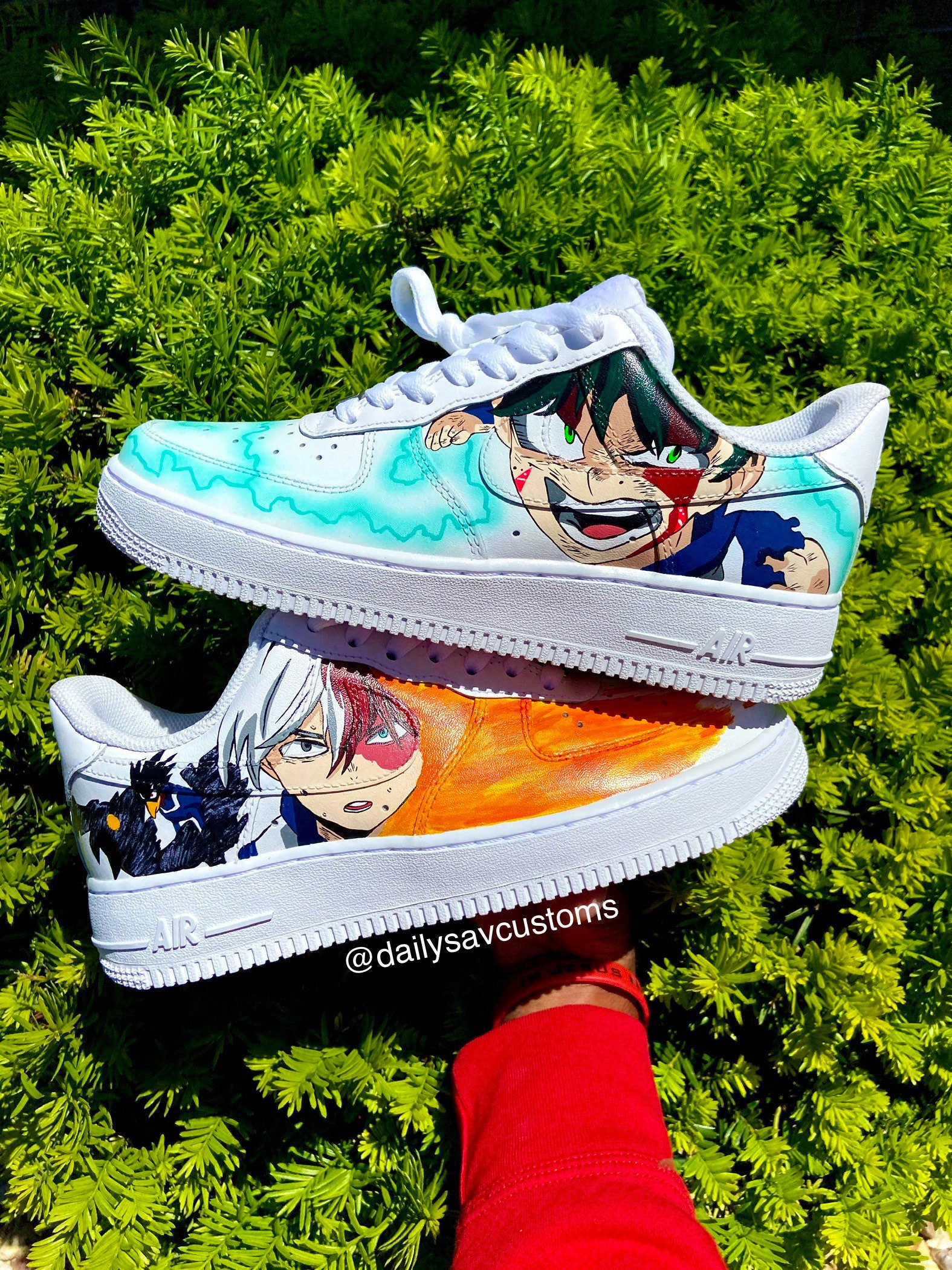 Air Force 1  Anime customized by Jules  julescustomizedkicks