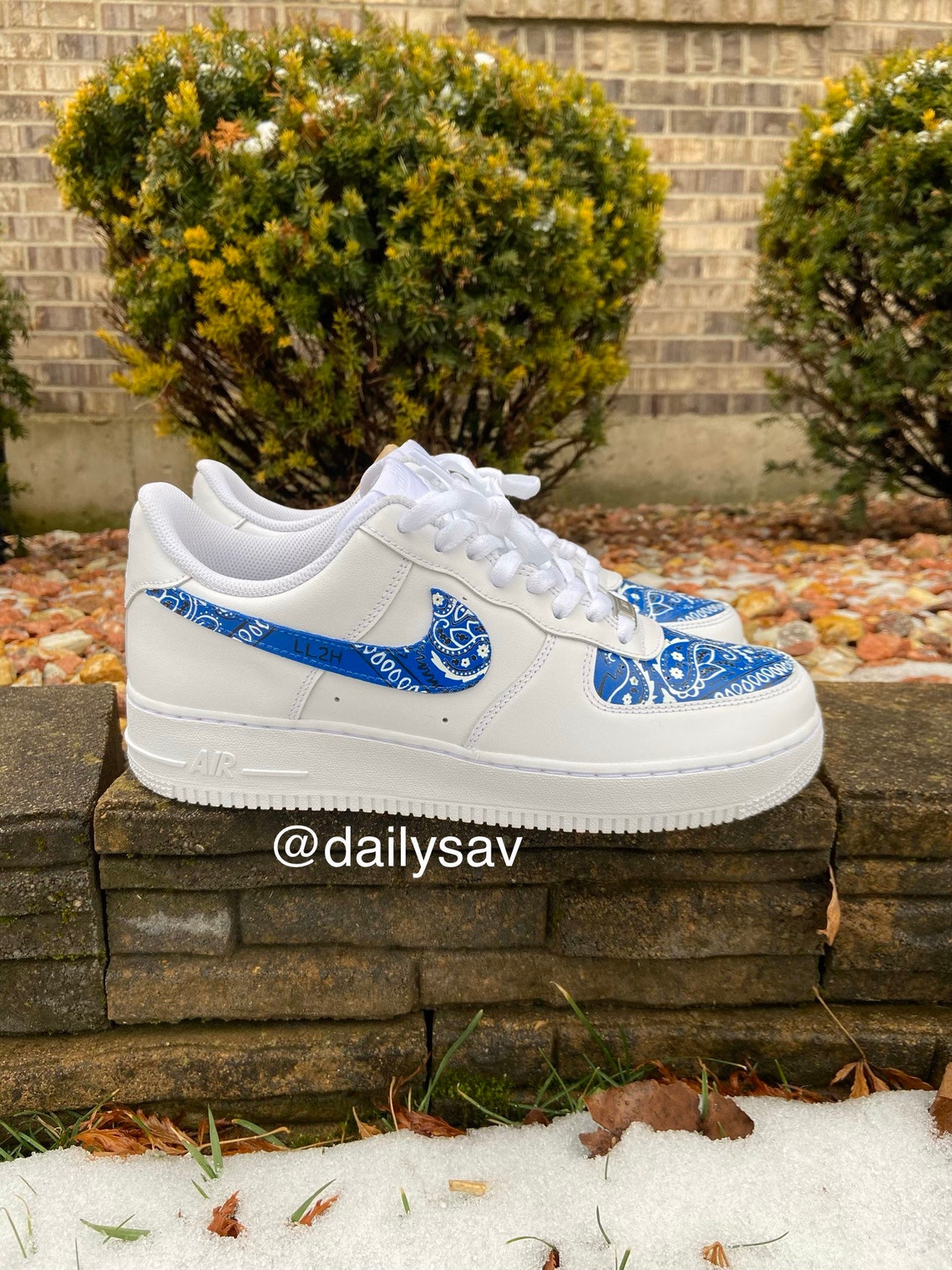 air force 1 with bandana