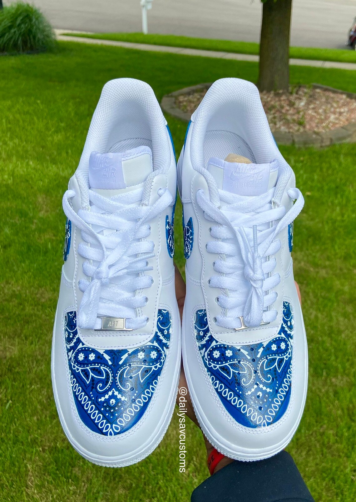 air force 1 with bandana