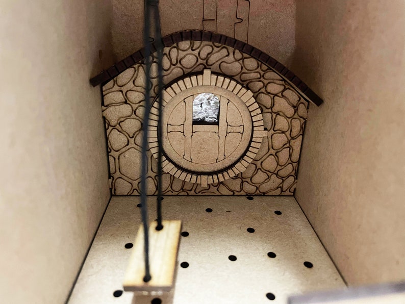 Hobbit / LOTR Themed Book Nook Shelf Insert DIY Alley Book Etsy