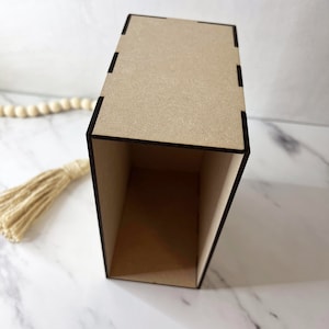 Blank Book Nook - Diorama Box - Self Assembly Kit - Optional LED Lighting Pack - MDF - Booknook - Knockturn Wizard Alley