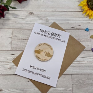 A Little Pocket Hug - Embracing Version - Send a Smile Cheer someone up!