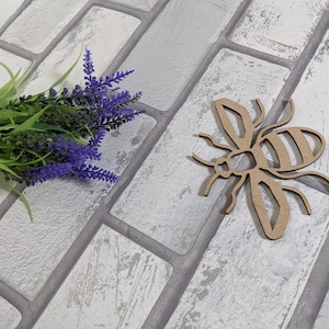 Manchester Bee Crafting Blanks - MDF e madeira compensada lixados à mão de alta qualidade para qualquer necessidade de artesanato - Tamanho personalizado disponível