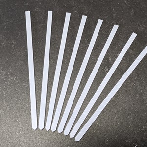 Cake Topper Sticks - Cakesicle Sticks - Cake Pop Sticks - Clear Cake Sticks - Cake Pop Equipment - Cricut Toppers
