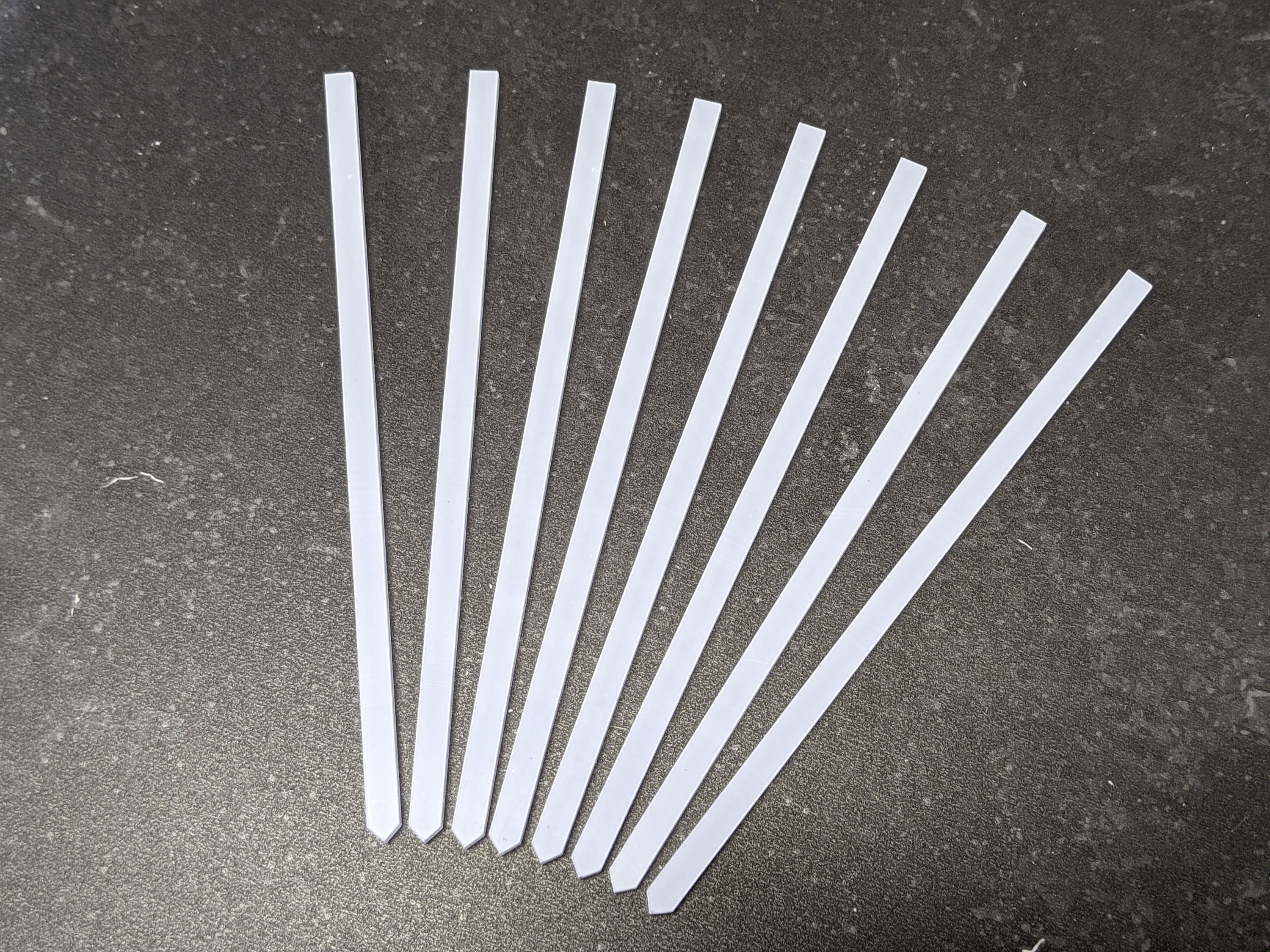 Clear Cake Topper Sticks 3mm by 150mm, Clear Acrylic Sticks, Cake Pop  Sticks, Clear Acrylic Rods 