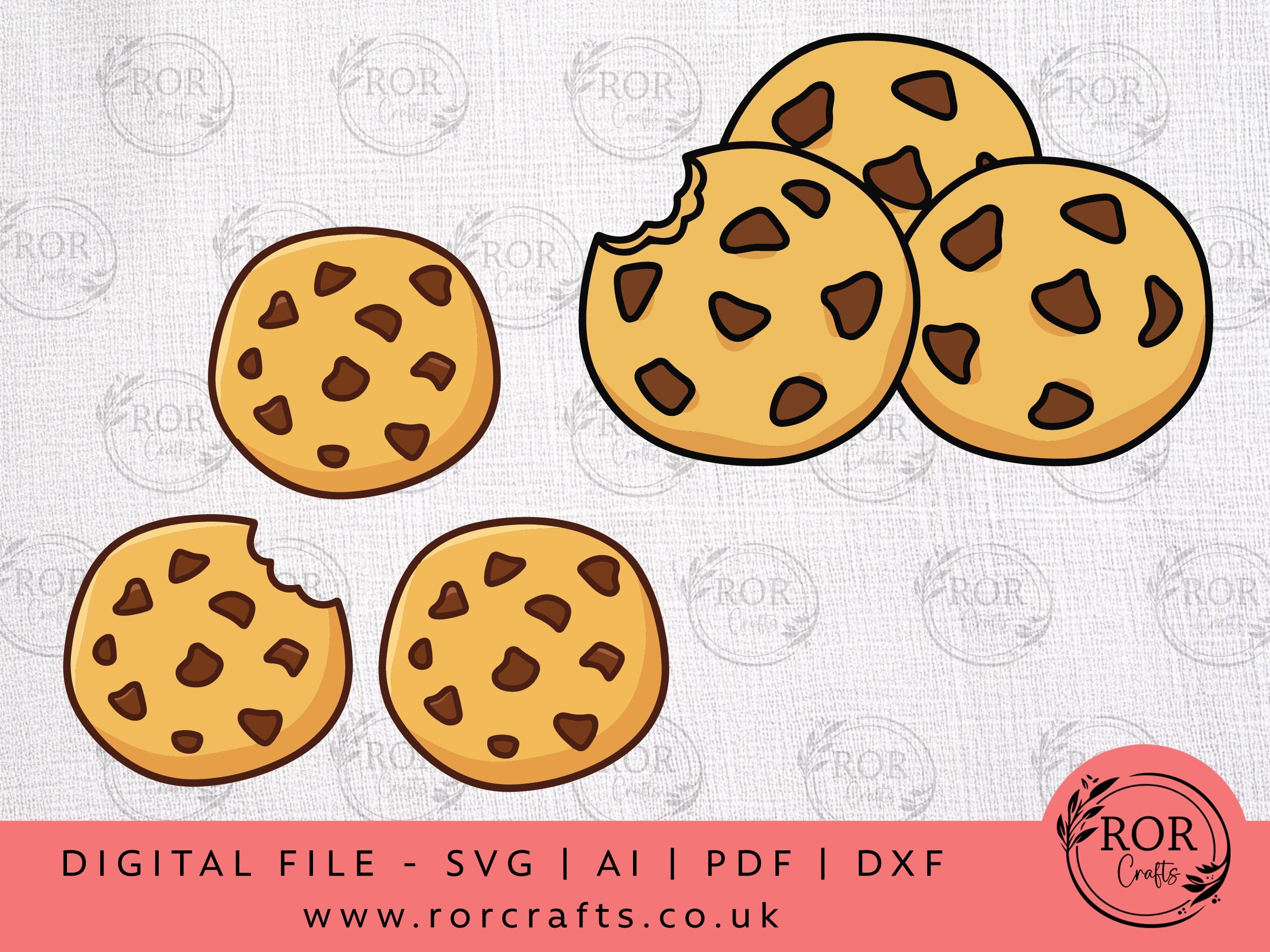 Computer Cookie Cutter Svg Cookie Set SVG | Assorted Cookies Clipart | Baking Treat Cut File ...