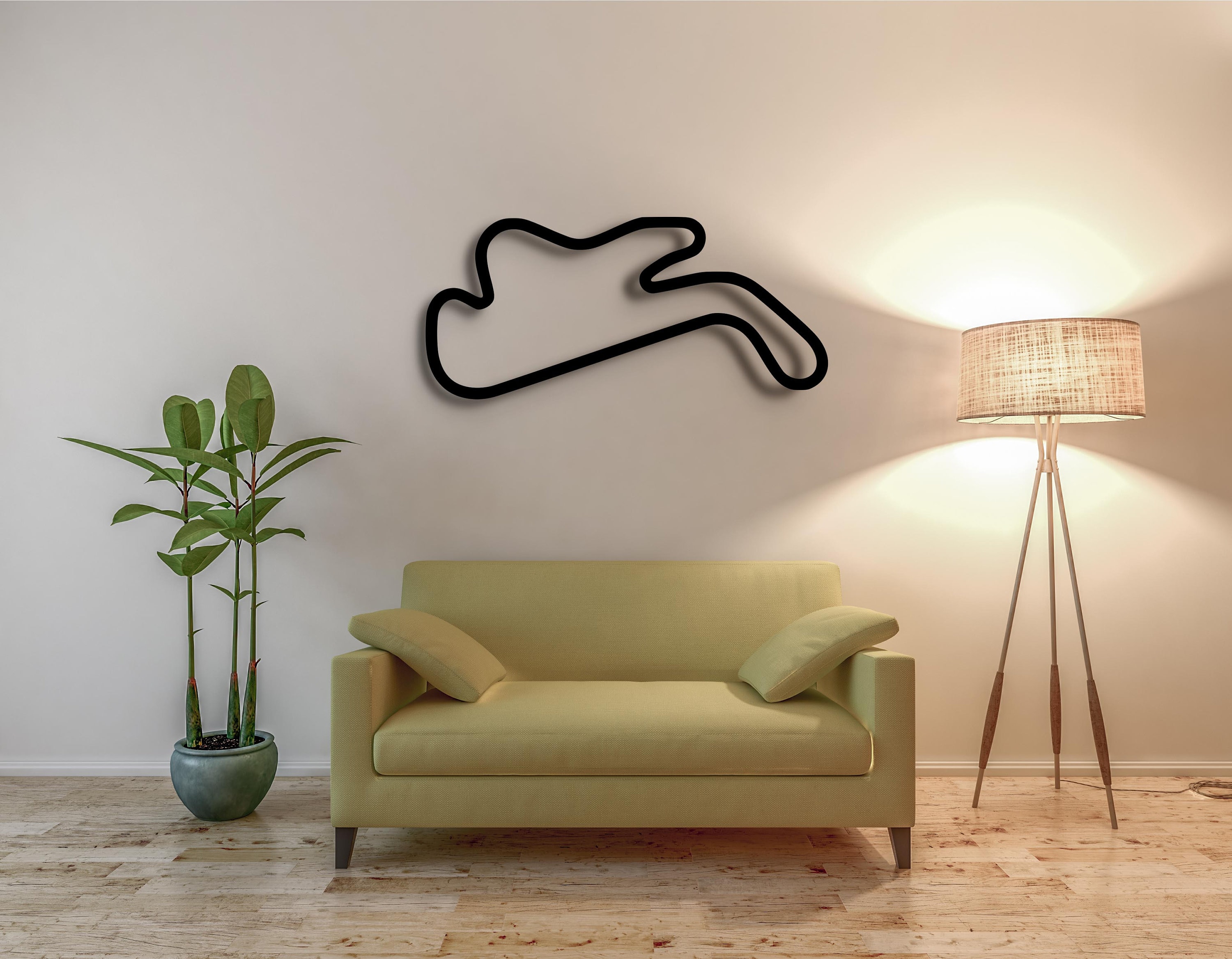 Sticker Autocollant 3D Interdit de Fumer, 110 x 27 mm - Maison