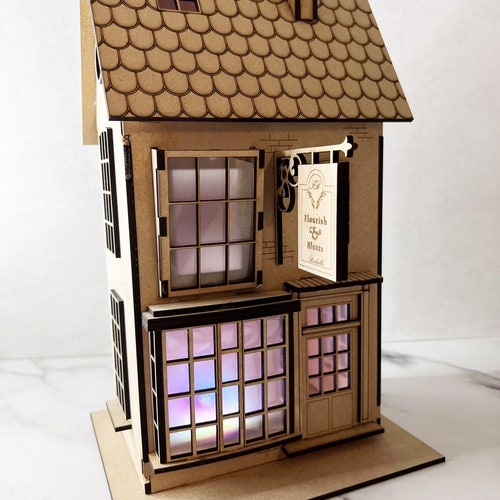 Narnia Themed Book Nook Shelf Insert DIY Alley Book Nook Kit Etsy UK