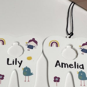 Personalised Tooth Fairy Money Holder | UV Printed | Tooth Fairy Pound Coin Holder | Coin Holder | Keepsake | Personalised Gift