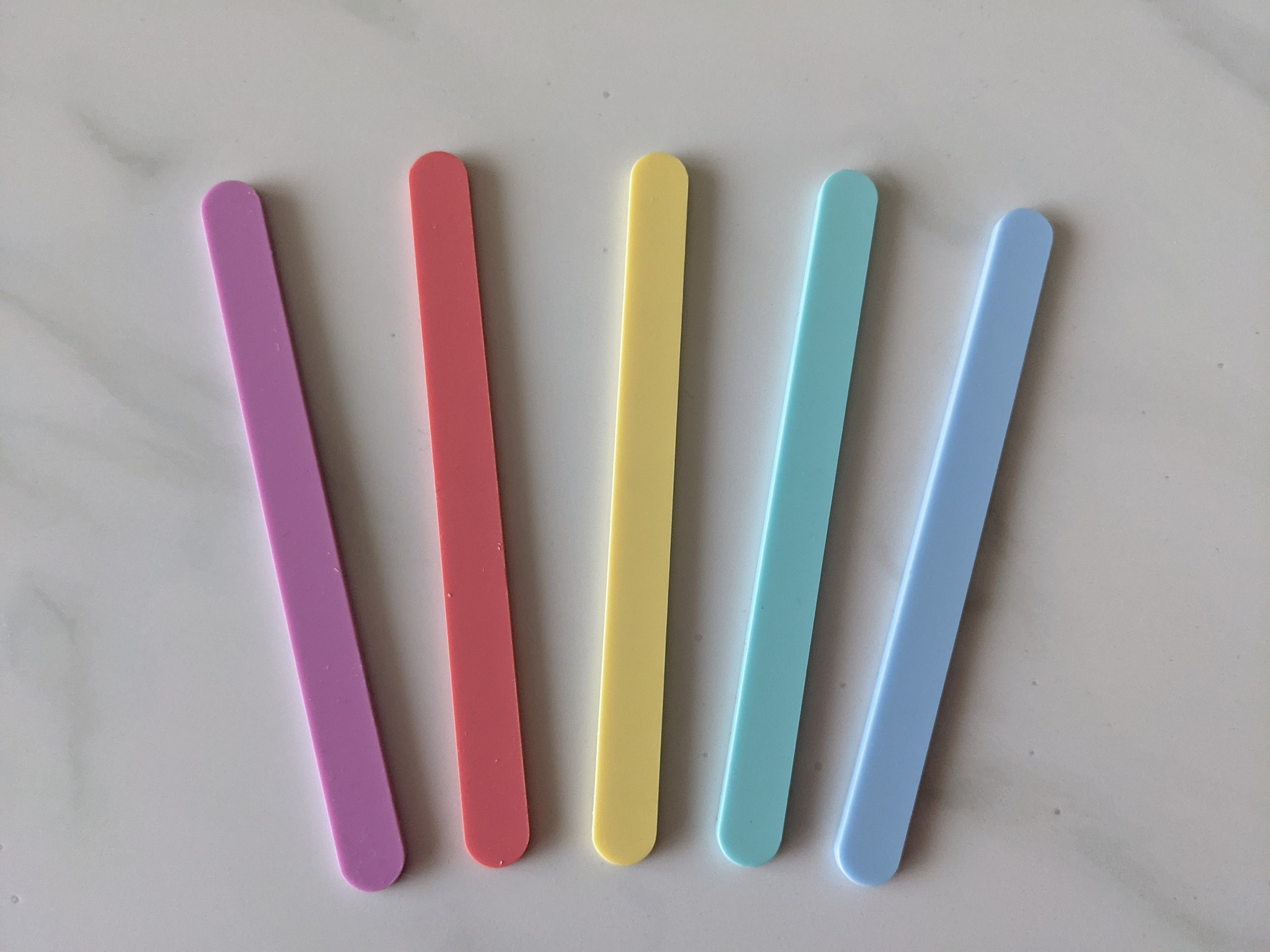 Arrow Shaped Acrylic Cake Pop Sticks (pack Of 3) - Color Of Your Choice