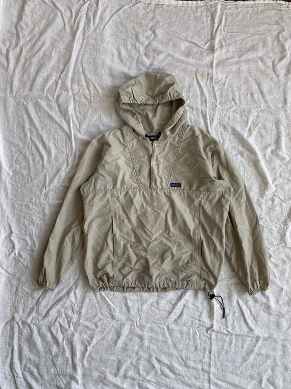 Vintage Khaki Patagonia Windbreaker