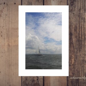 Zwischen Rügen und Hiddensee - Poster DIN A3 aus Recyclingpapier