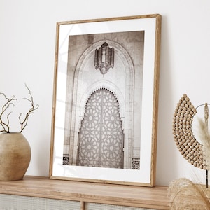 Moroccan Door Print, Neutral Prints, Boho Photography Print, Desert Wall Art, Oriental Style, Bohemian Decor, Morocco Architecture Poster