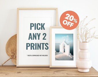 Mix and Match Photography Prints: Custom Gallery Wall Art Set