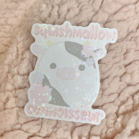 Holographic Squishmallow Connoisseur Sticker | Diecut Holographic Sparkly  Kawaii Pastel Cute Plush Plushies Aesthetic Planner Organise Girly - Etsy  Australia