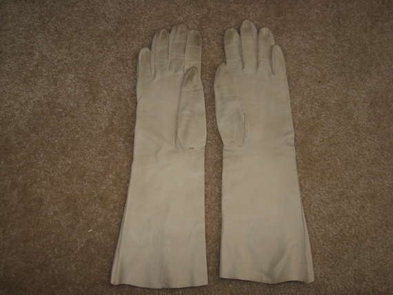 Vintage louis fischl leather gloves elegant gloves