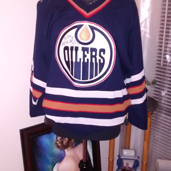 Jersey Oilers Vintage Etsy
