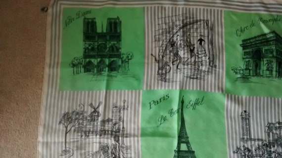 Vintage Scarf Paris 100% silk collection creat ci… - image 7