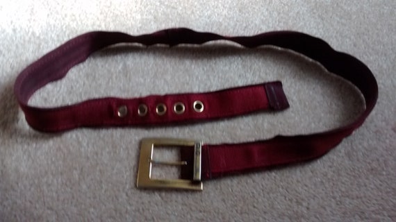 Vintage Red Dolce & Gabbana belt, classy D and G … - image 2