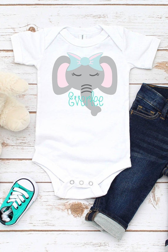 Free Free 206 Baby Elephant With Bow Svg SVG PNG EPS DXF File