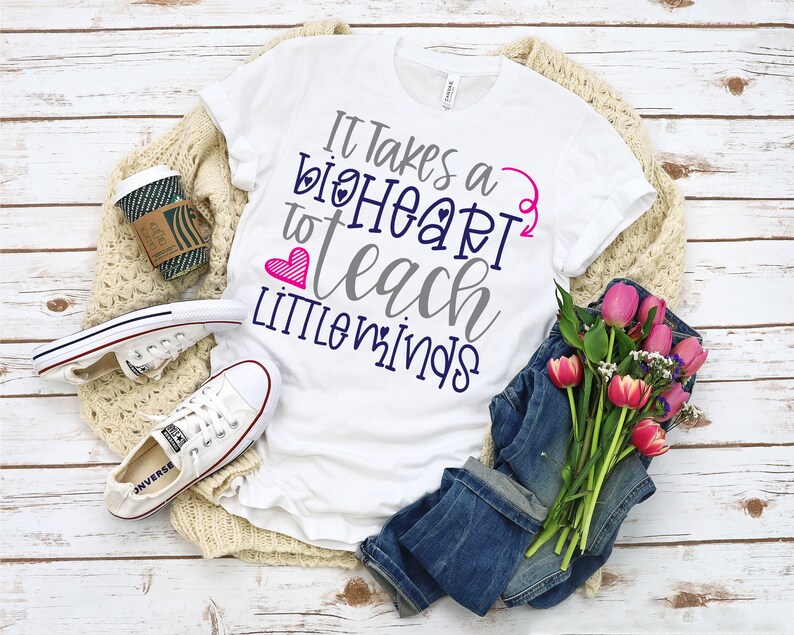 Download Teacher SVG Teacher Appreciation SVG It Takes a Big Heart ...