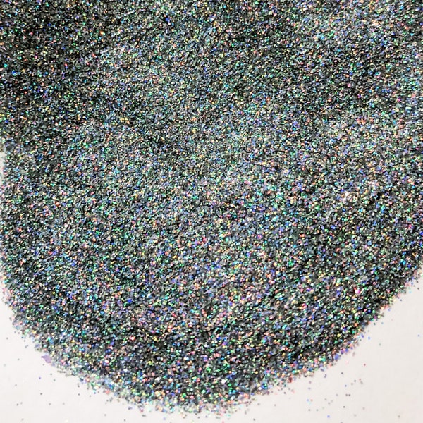 Silver Stiletto Ultra Fine Holographic Poly Glitter Mix for Glitter Epoxy Tumblers Ships From USA D8-5-2