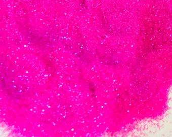 Mezcla de purpurina policristalina perlada ultrafina de color rosa cosquilleado para vasos de resina epoxi con purpurina, envío desde EE. UU. D9-3-2