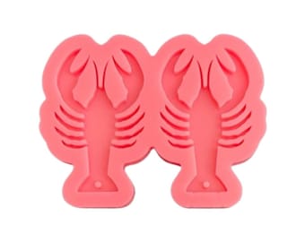 Crawfish Craw Fish Crayfish South Crawdad Boil Earring Earrings Silicon Mold Ships From USA H15-1