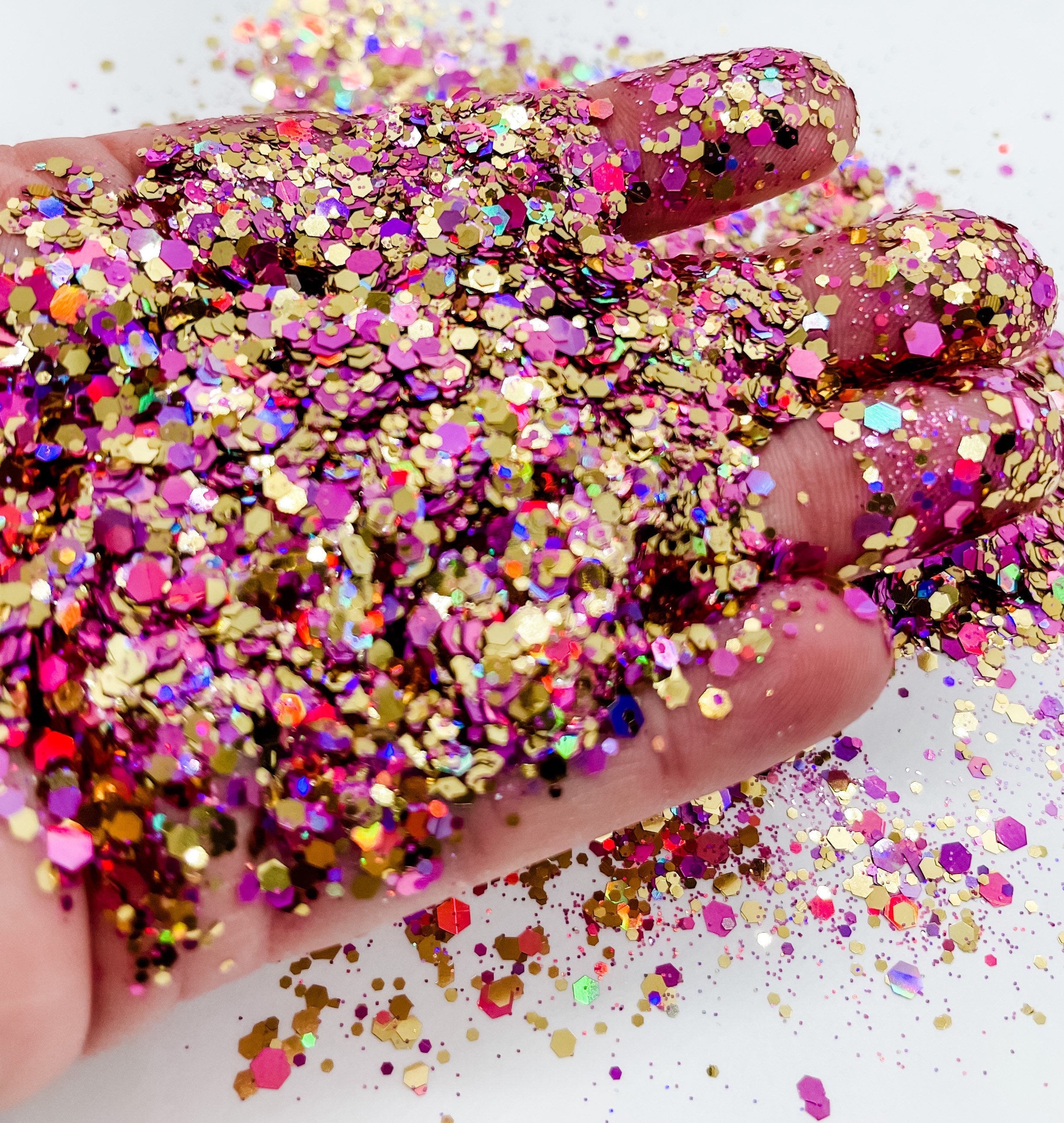 Heart of Gold - Glitter - Gold Glitter - Glitter for Tumblers - Glitte –  80's Girl Glitter