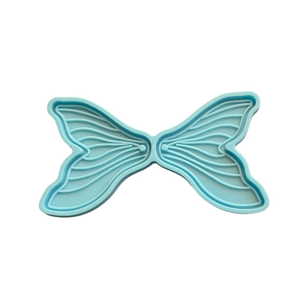 Mermaid Fish Tail Fin Sea Creature Under the Sea Drop Teardrop Earring Earrings Silicon Mold ...