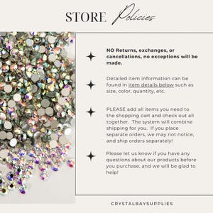 store policies