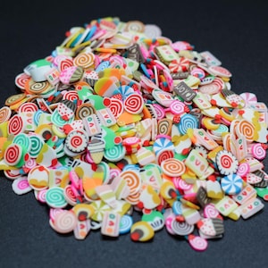 Everything Mix Polymer Clay Slice 5MM for Snowglobe Tumblers, Slime, Hair Gel, Nail Art, Jewelry, Resin, DIY Projects, Crafting A8-3-1