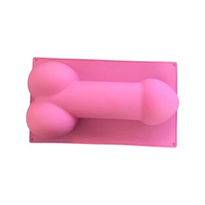 3D Penis Silicone Mold / Dick Mold / Penis Mold/ Naughty Cake Mold