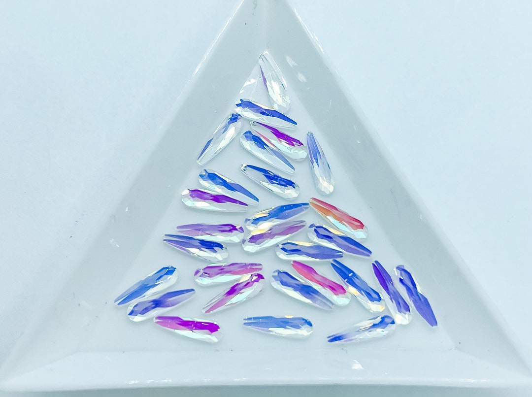 3x10mm Swarovski Crystal Rhinestones Flatback Nail Art - wide 7