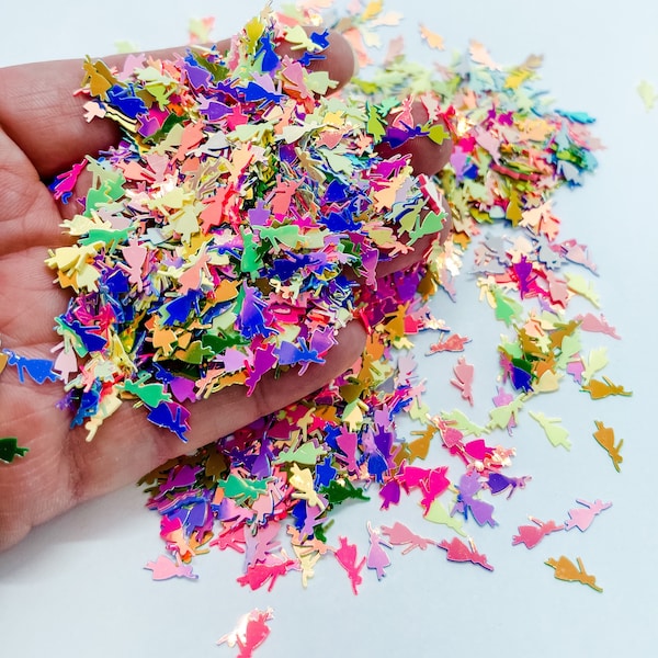 Mixed Colors Ballerina Ballet Dancer Fairy Princess Iridescent Fun Party Confetti Chunky Poly Glitter Epoxy Tumblers Ships From USA C1-2-3